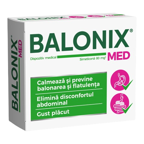 Balonix Med, 20 comprimate masticabile, Fiterman