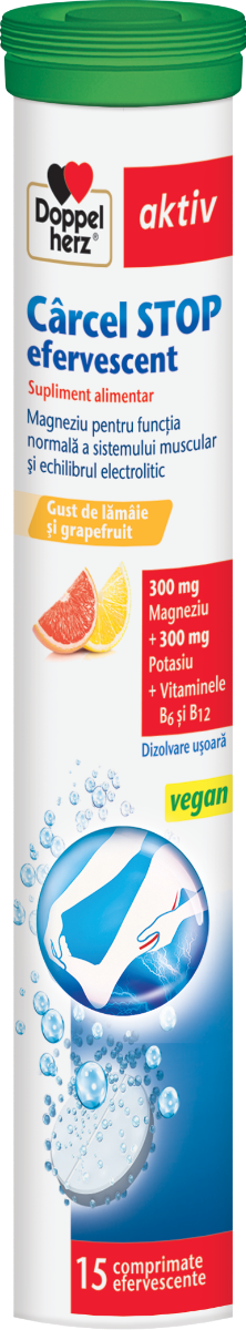 Carcel stop, 15 comprimate efervescente, Doppelherz