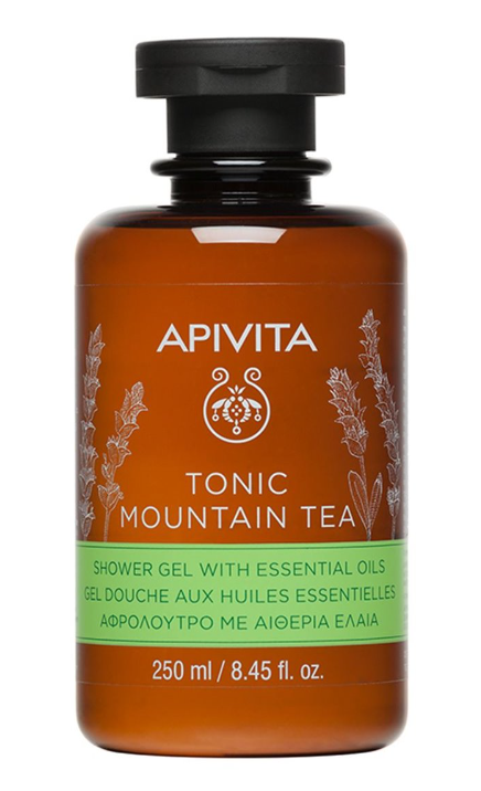 Gel de dus Mountain Tea, 250ml, Apivita