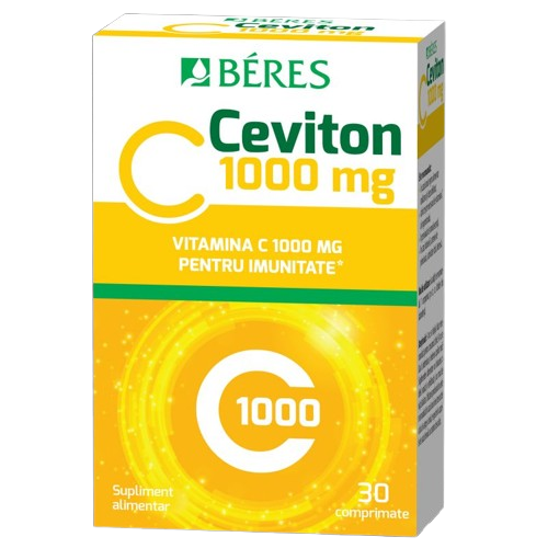 Vitamina C 1000mg, 30 comprimate, Beres