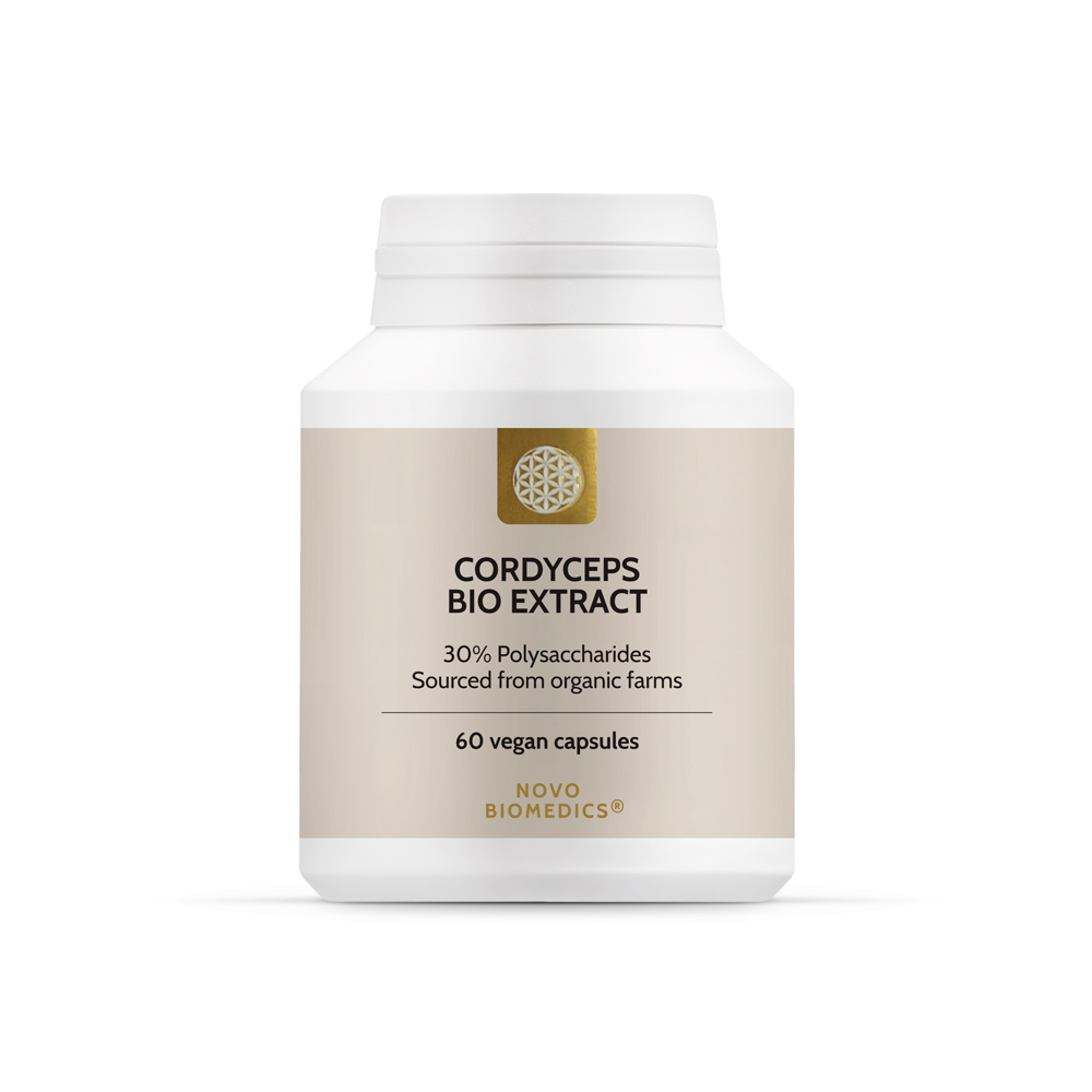Extract de ciuperci Cordyceps Bio, 60 capsule, Novo Biomedics