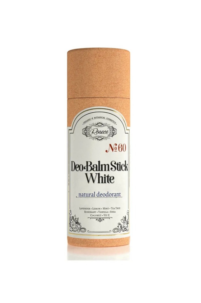 Deodorant solid 100% natural White, 60ml, Rosece