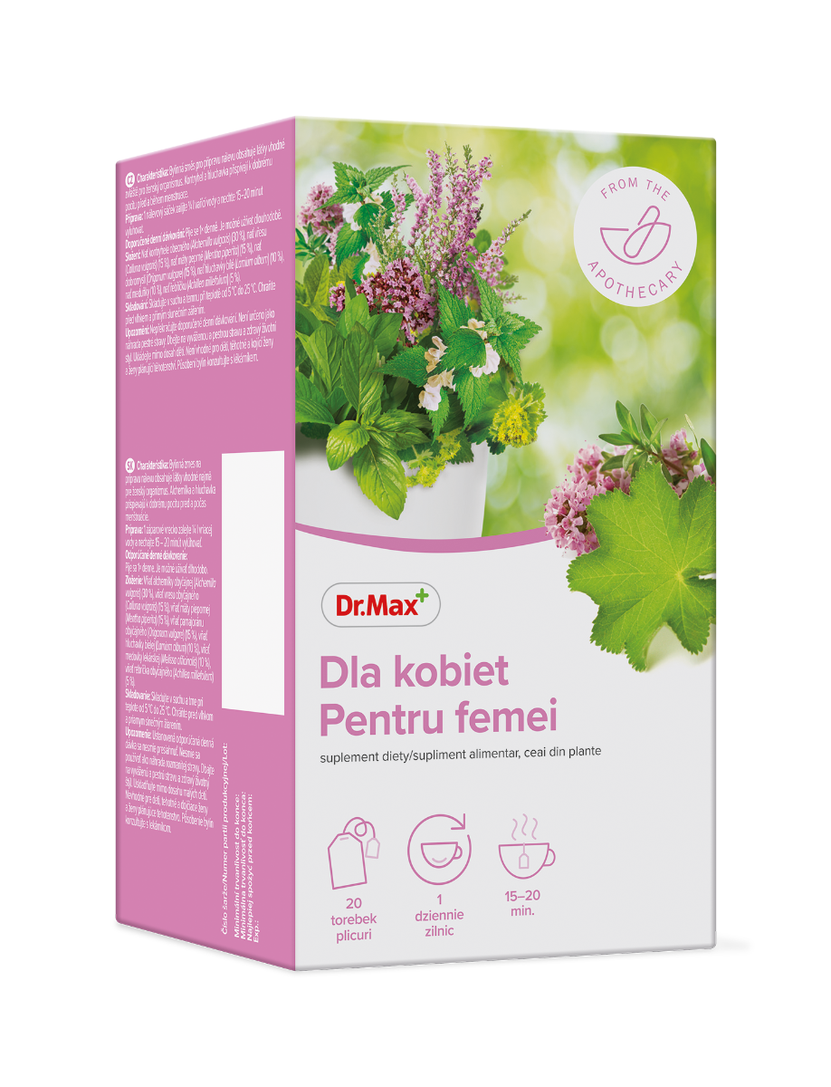 Dr. Max Ceai pentru femei, 20 plicuri