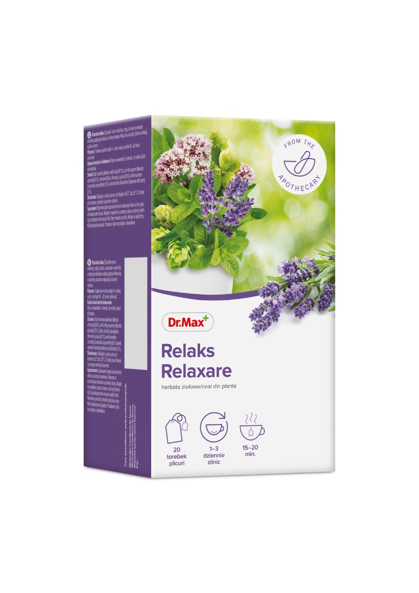 Dr. Max Ceai de relaxare, 20 plicuri