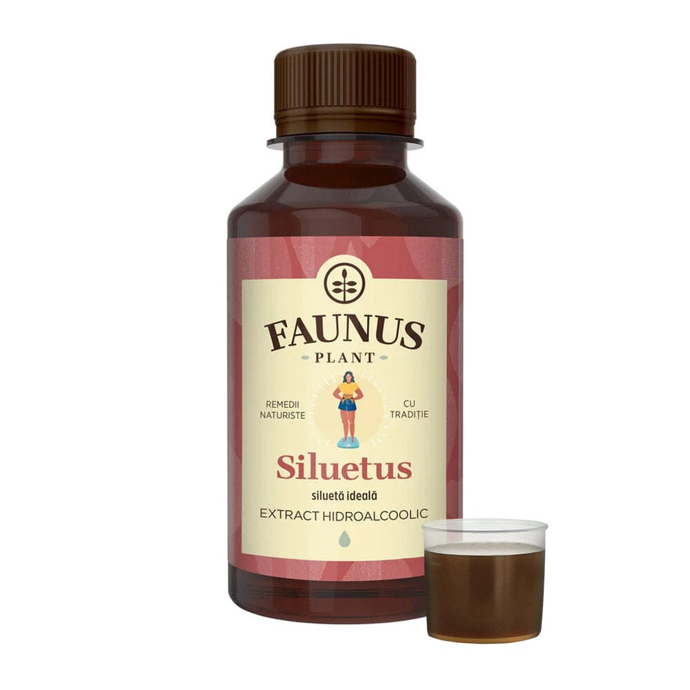 Tinctura pentru slabire Siluetus, 200ml, Faunus Plant