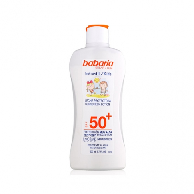 Lotiune pentru copii cu SPF 50+, 200ml, Babaria