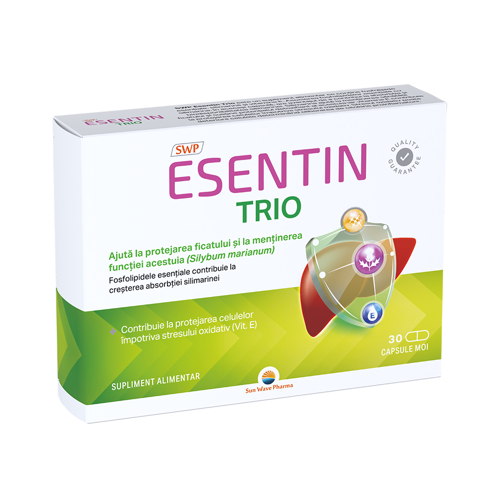 Esentin Trio, 30 capsule, Sun Wave Pharma