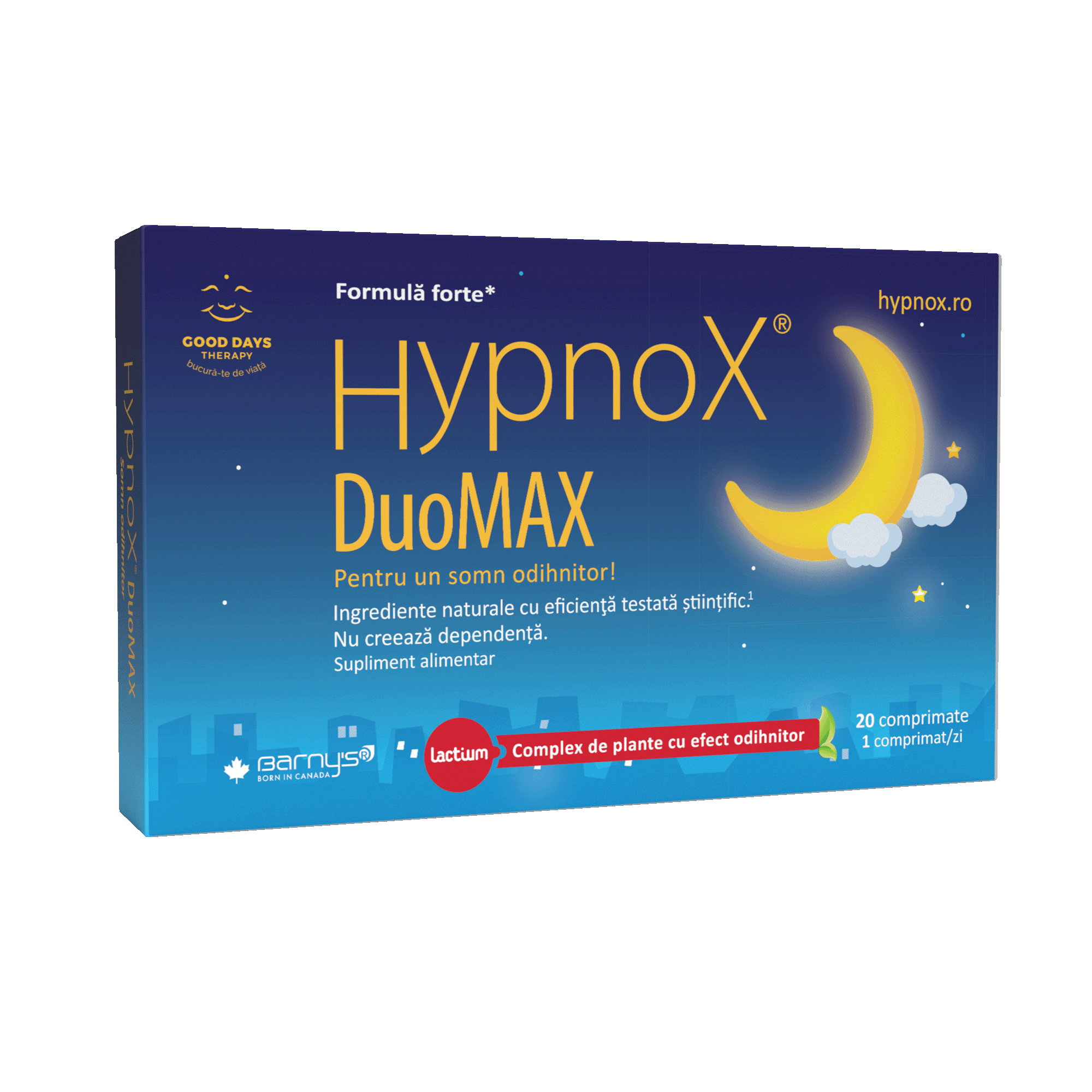 Hypnox DuoMax, 20 comprimate, Good Days Therapy