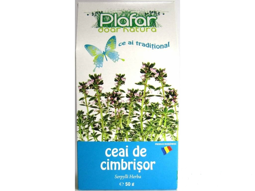 Ceai de cimbrisor, 50g, Plafar
