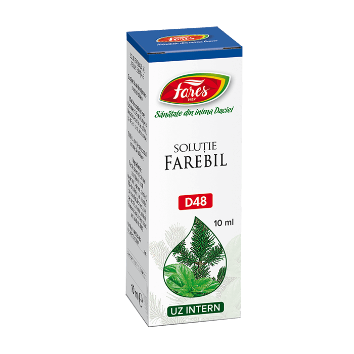 Farebil solutie D48, 10ml, Fares