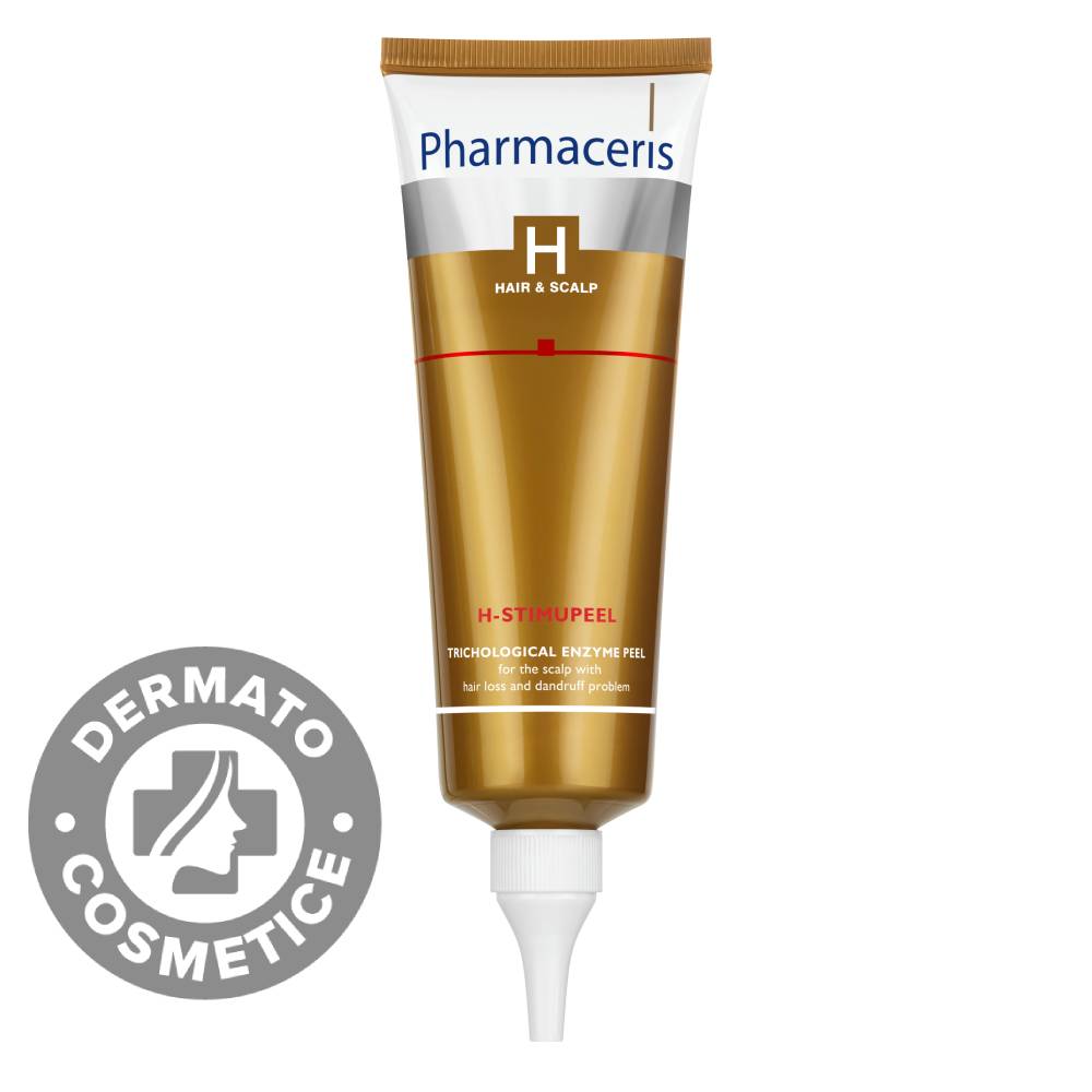 Peeling curatare pentru scalp cu matreata si caderea parului Stimupeel H, 125ml, Pharmaceris