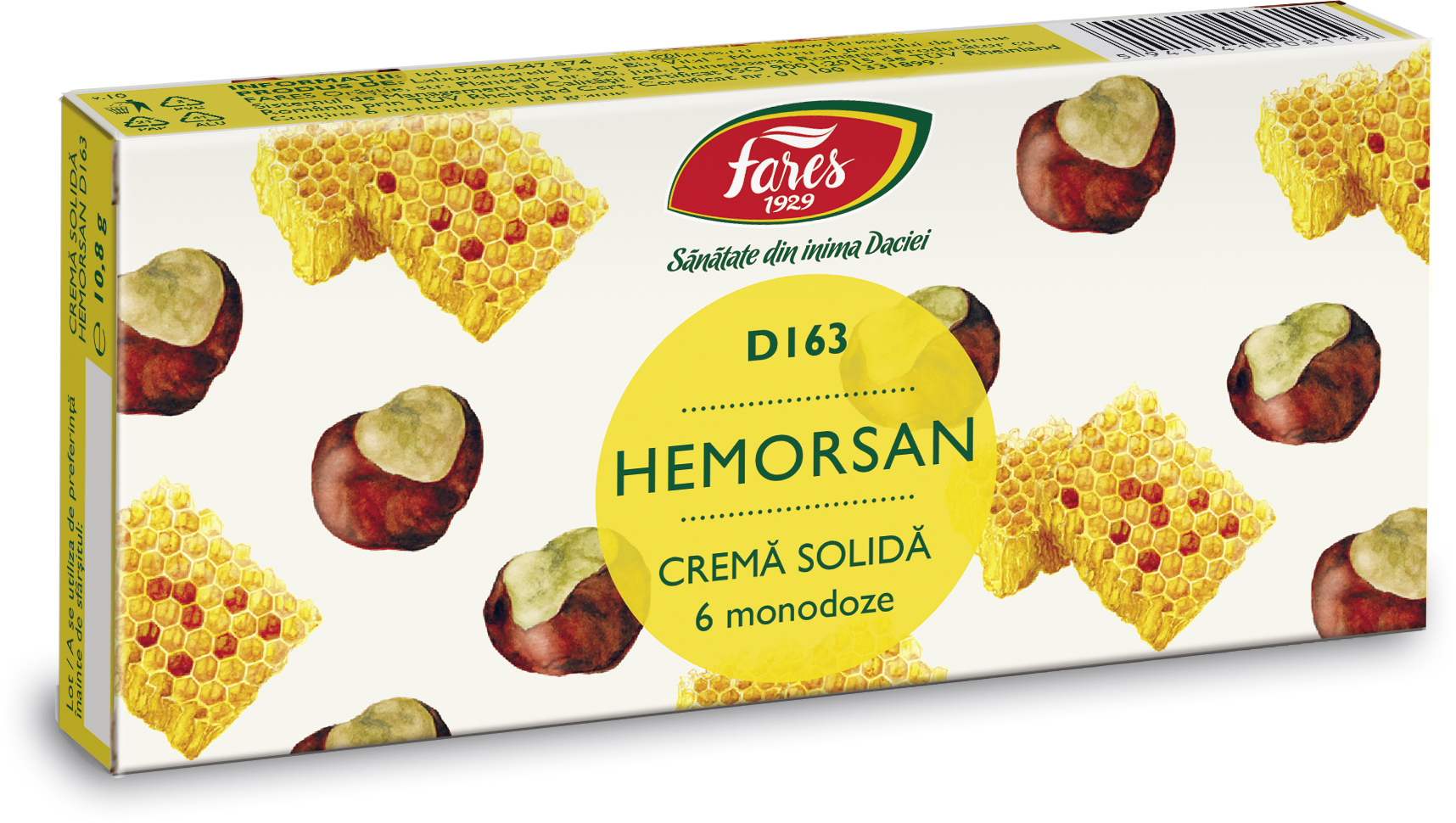 Crema solida, 6 monodoze, Fares