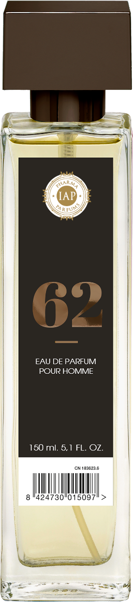 Apa de parfum pentru barbati Nr. 62, 150ml, IAP Pharma