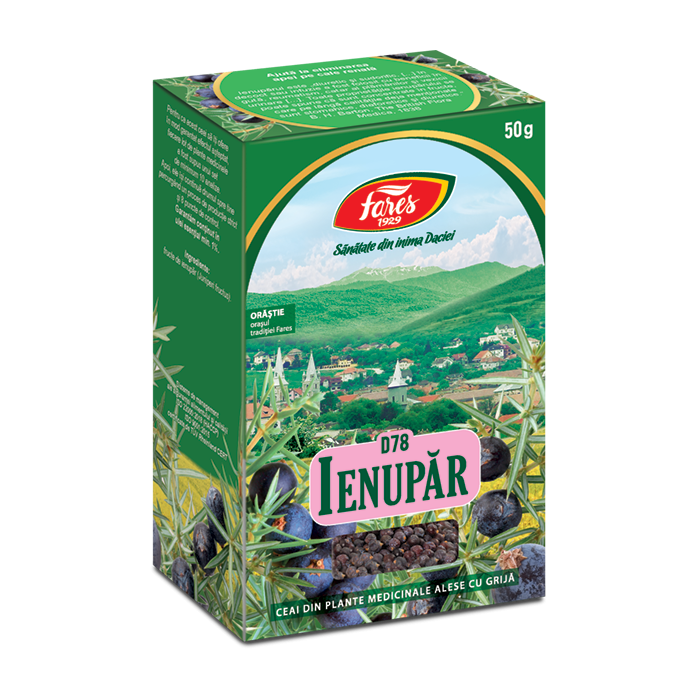 Ceai din fructe de ienupar D78, 50g, Fares