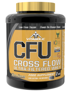 CFU Lean Mass Builder Whey Vanilla Hazelnut, 2kg, Vitabolic