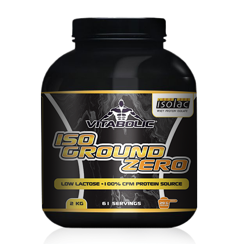 ISO Ground Zero CFM cu aroma White Choco Rasberry, 2kg, Vitabolic