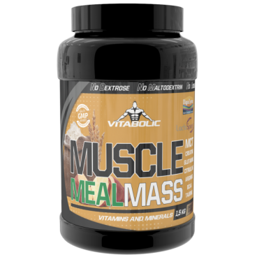 Muscle Meal Mass 1 cu aroma de ciocolata, 500g, Vitabolic