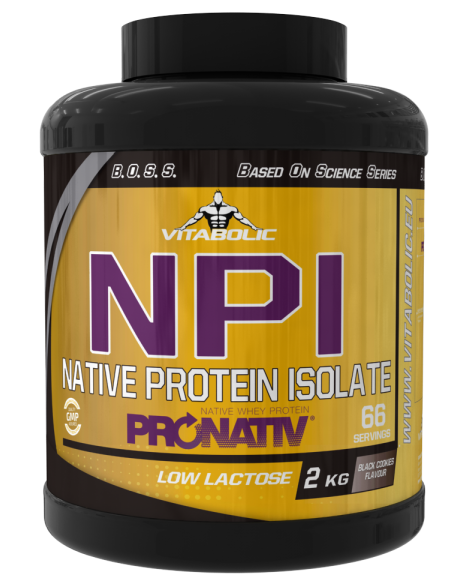NPI Pronativ cu aroma Black Cookies, 2kg, Vitabolic