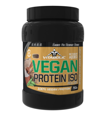 Vegan Protein Black Cookies, 750g, Vitabolic