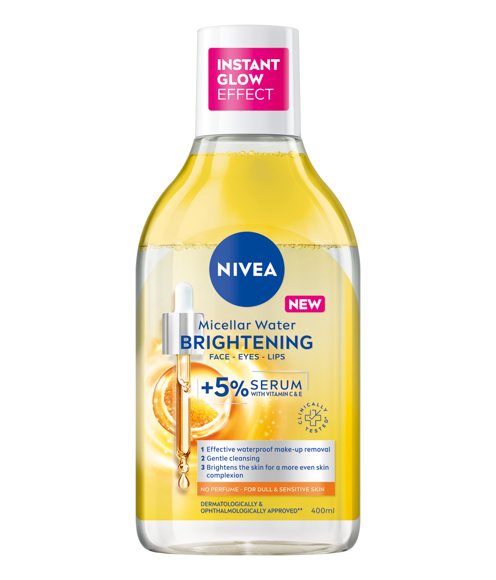 Apa micelara pentru luminozitatea tenului, 400ml, Nivea