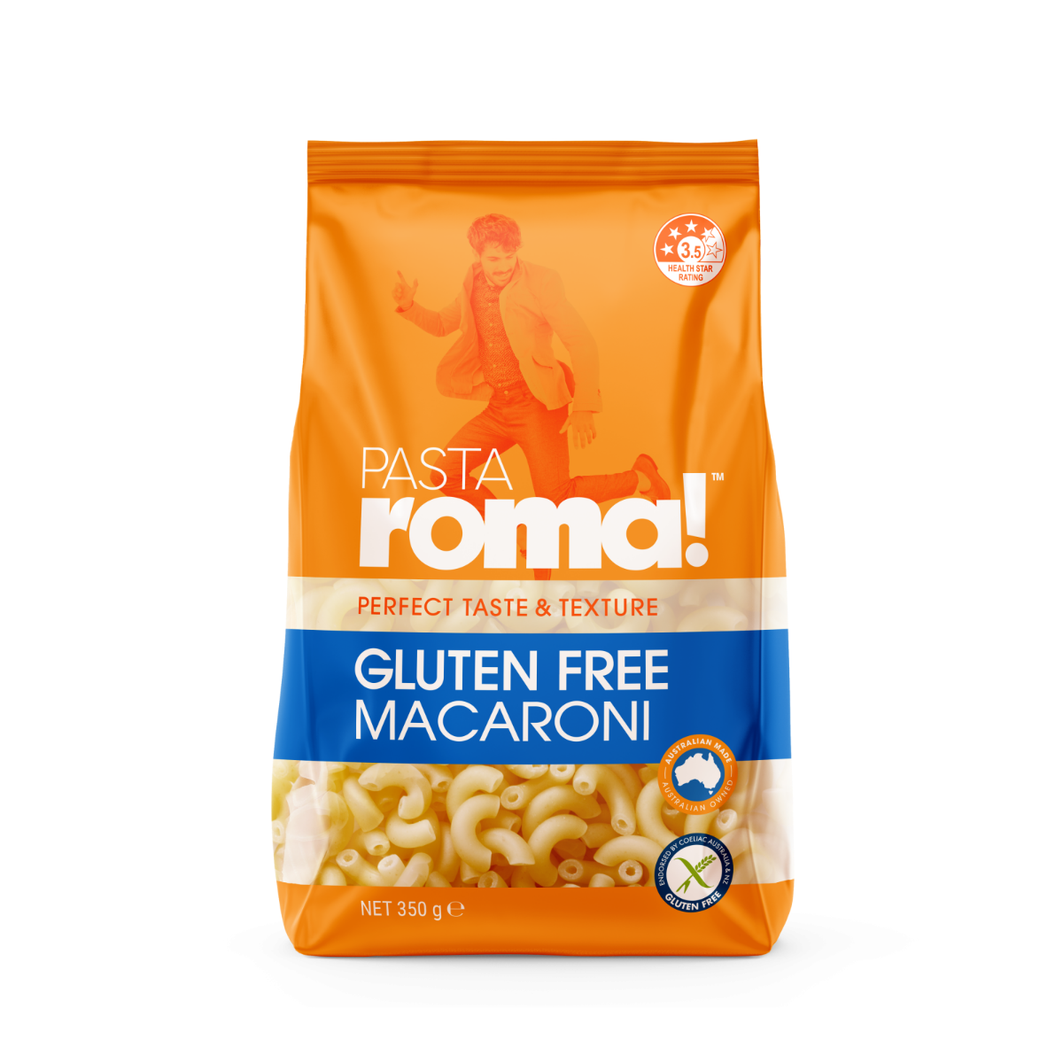 Paste macaroane Roma, 350g, Orgran