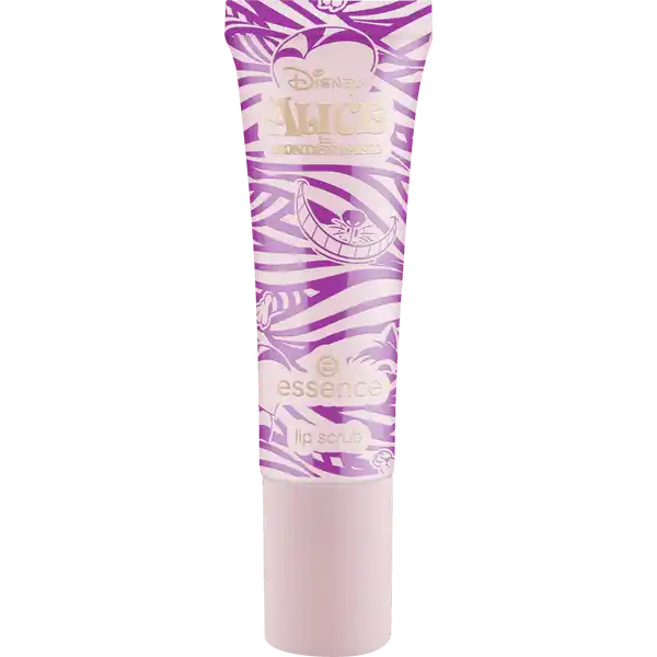 Scrub de buze Disney Alice in Wonderland 01 Smirk & Smile, 10ml, Essence