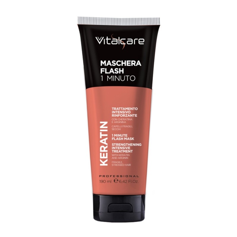 Masca pentru par fragil Flash Action 1 Minute, 190ml, Vitalcare