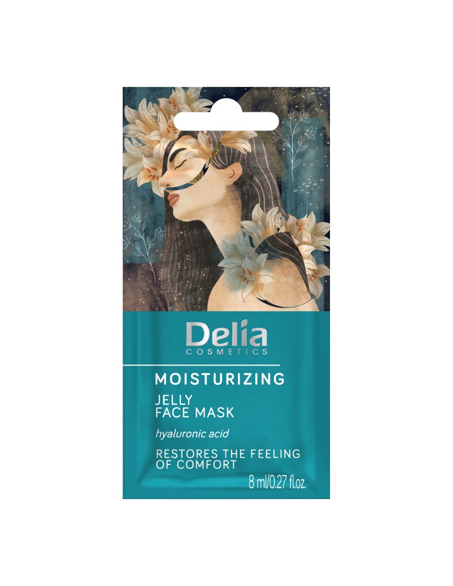 Masca de fata hidratanta, 8ml, Delia Cosmetics