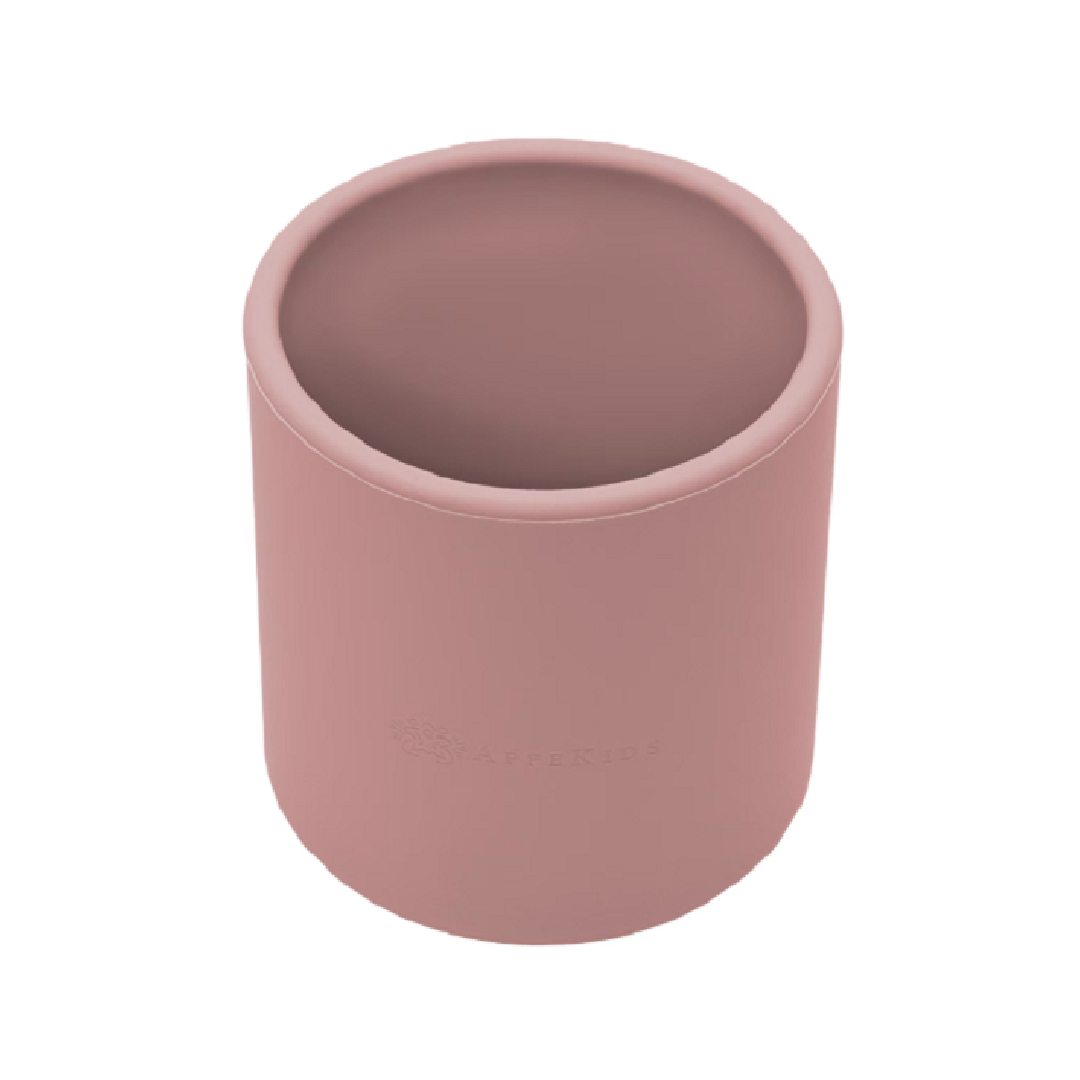 Pahar din silicon Old Rose 6 luni+, 1 bucata, Appekids