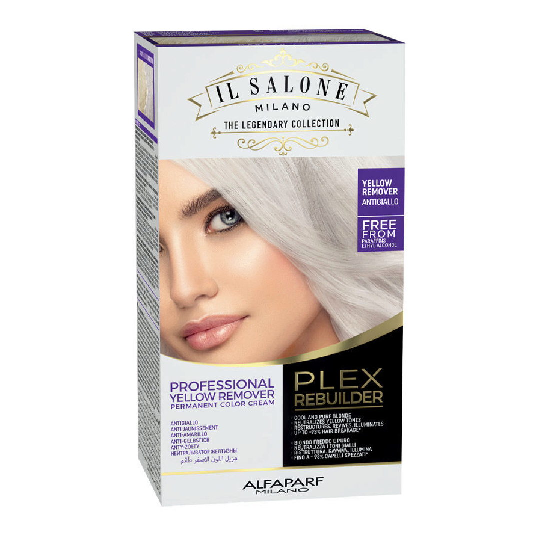 Vopsea permanenta Yellow Remover Plex Rebuilder, 100ml, Il Salone Milano