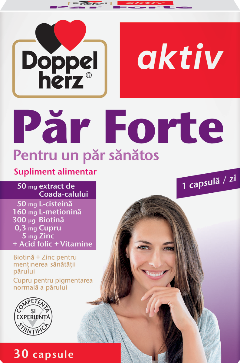 Par Forte - vitamine pentru par, 30 capsule, Doppelherz