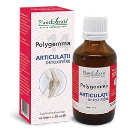 Polygemma 14 Articulatii detoxifiere, 50ml, PlantExtrakt
