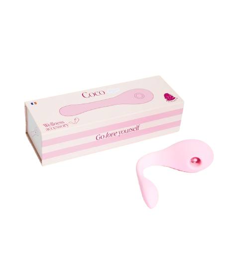 Vibrator clitoridian Coco Pink, 1 bucata, Puissante