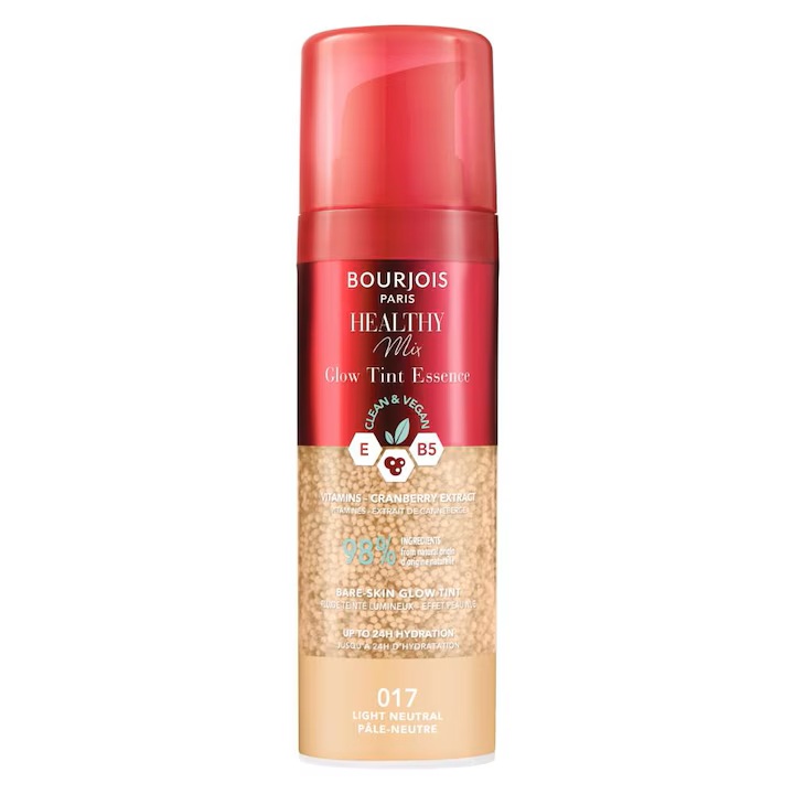 Crema coloranta Healthy mix glow tint essence 17 light neutral, 30ml, Bourjois