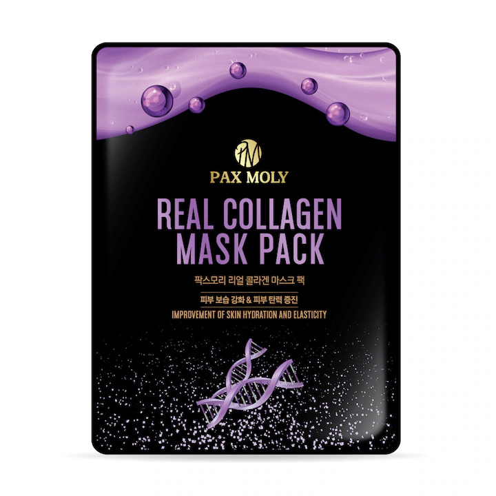 Masca tip servetel cu colagen, 25ml, Pax Moly