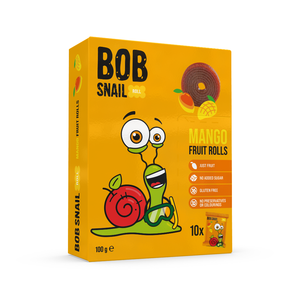 Rulou din mango, 100g, Bob Snail