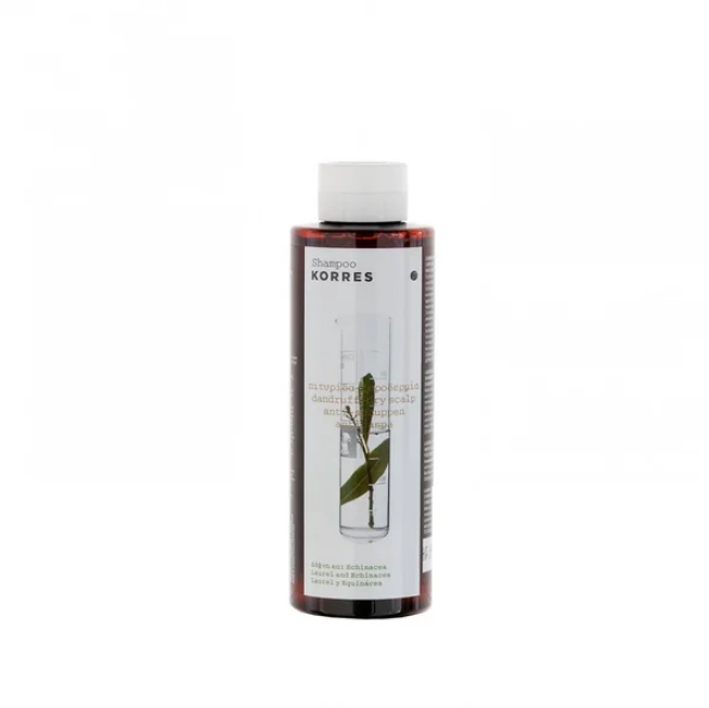 Sampon antimatreata pentru par uscat Laurel & Echinacea, 400ml, Korres