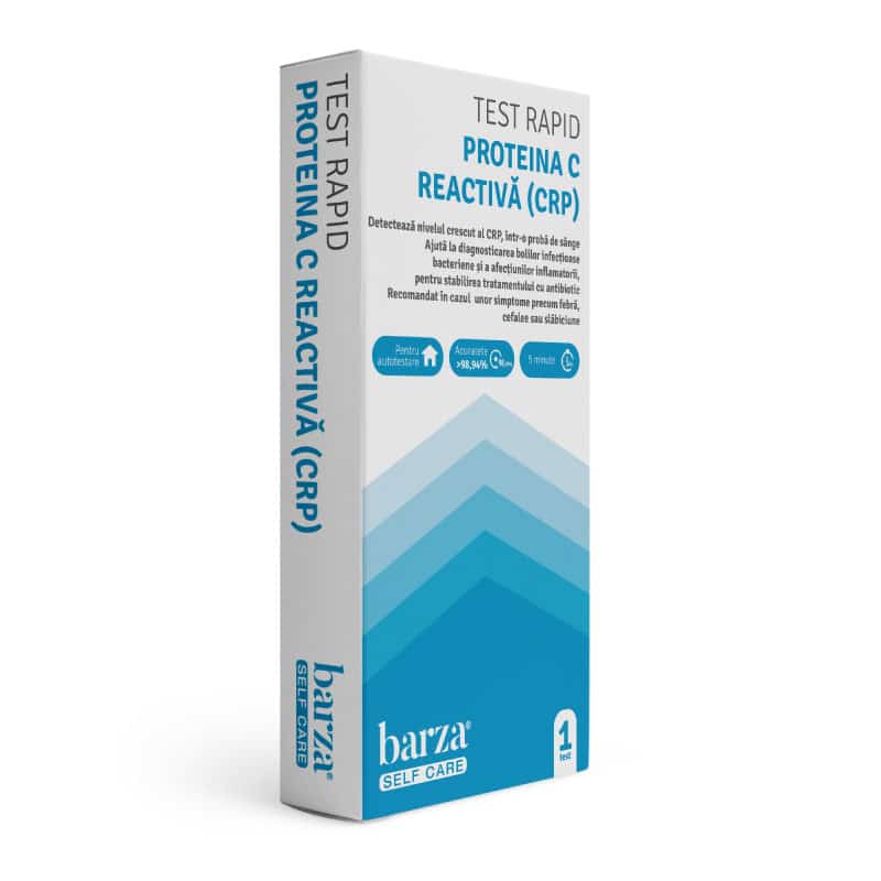 Test rapid pentru proteina C reactiva (CRP), 1 bucata, Self Care