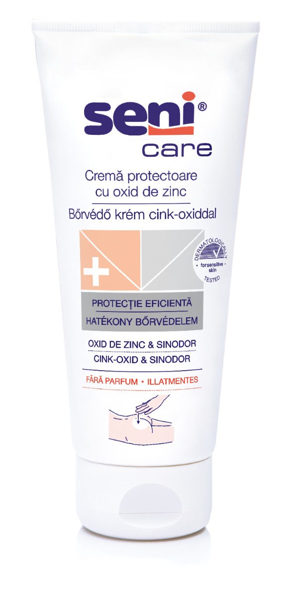 Crema pentru ingrijirea corpului cu oxid de zinc, 100ml, Seni