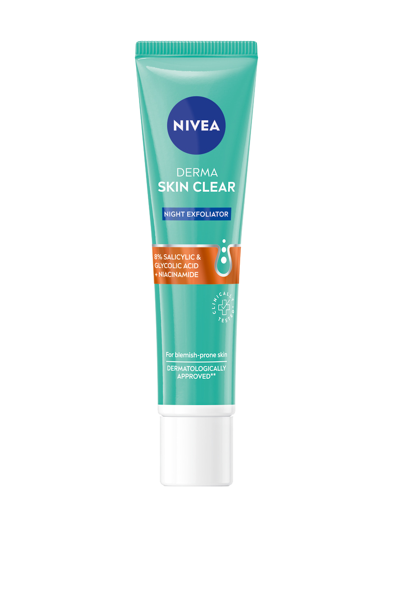 Tratament exfoliant de noapte Derma Skin Clear, 40ml, Nivea