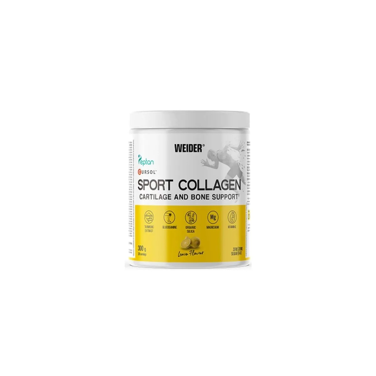 Colagen pulbere cu aroma de lamaie Joint Collagen, 300g, Weider