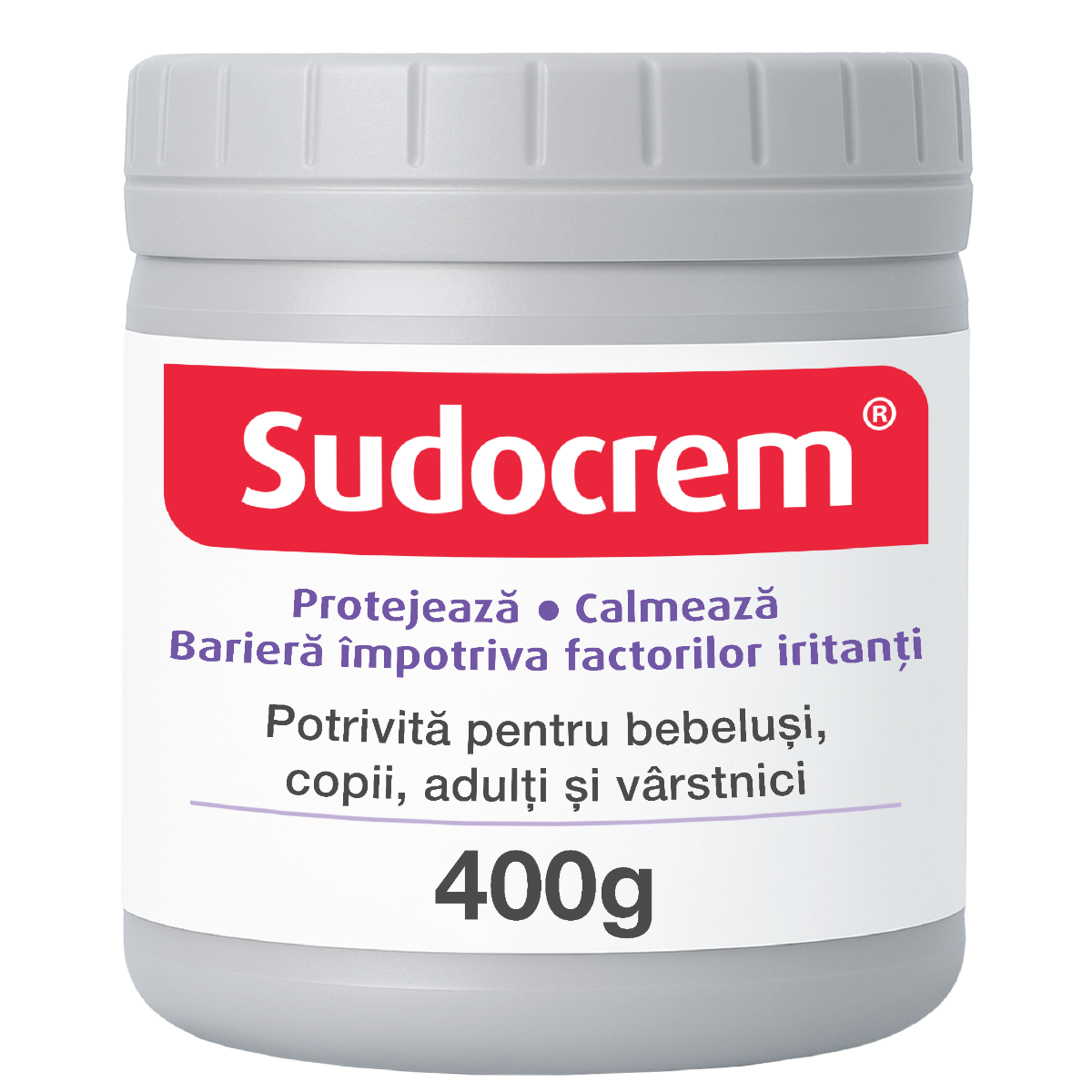 Crema protectoare si calmanta, 400g, Sudocrem