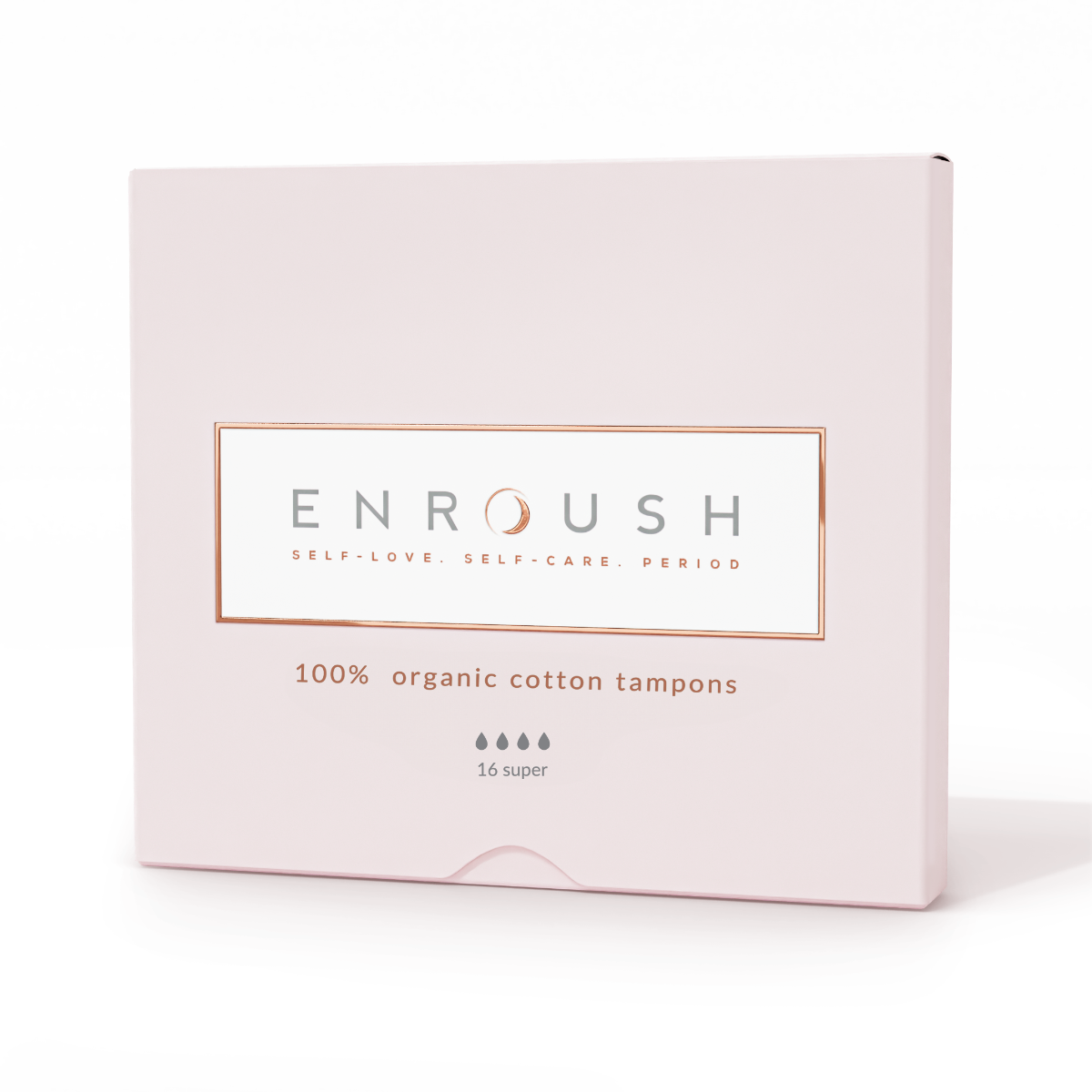 Tampoane 100% Organice Super, 16 bucati, Enroush