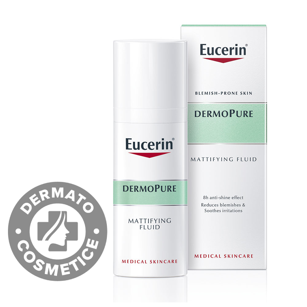 Fluid matifiant DermoPure, 50ml, Eucerin