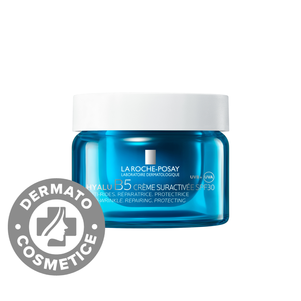 Crema Supra-Activata cu Acid Hialuronic si SPF30 Hyalu B5, 50ml, La Roche-Posay