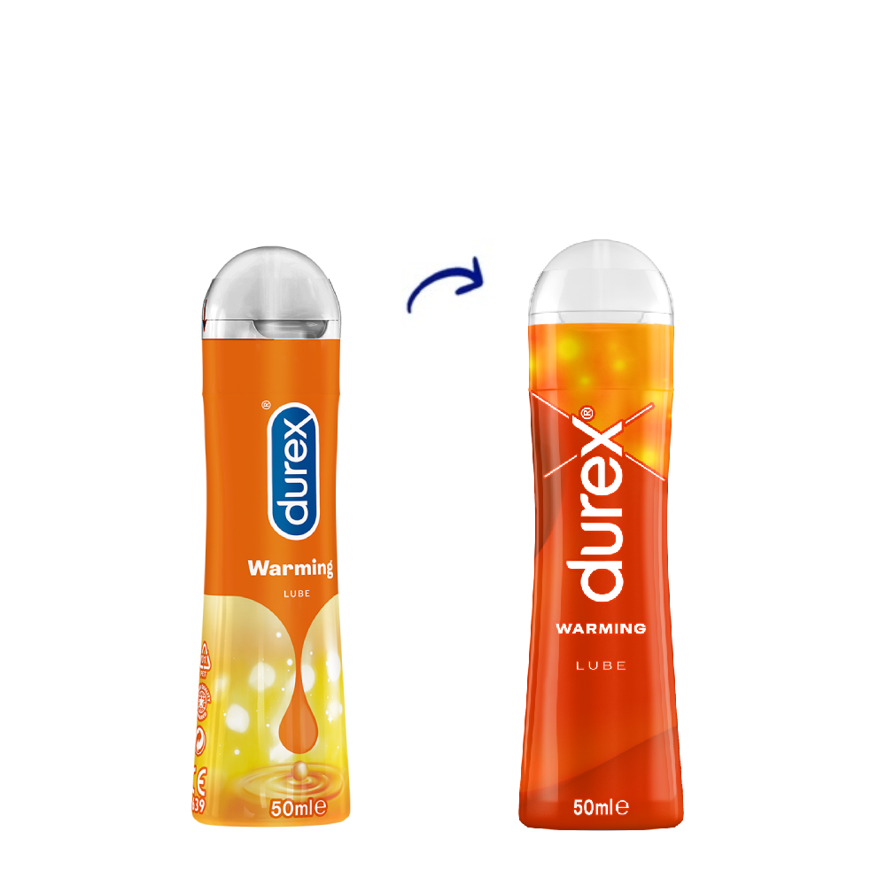 Lubrifiant Warming, 50ml, Durex Play