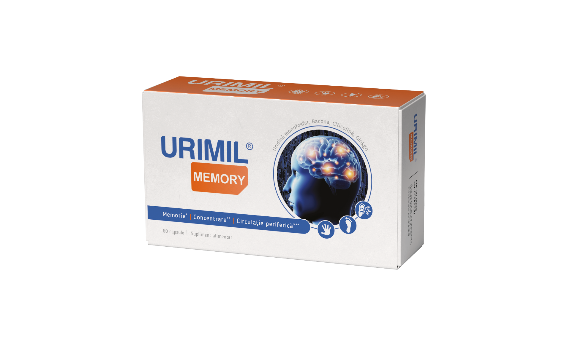 Urimil Memory, 60 capsule, NaturPharma