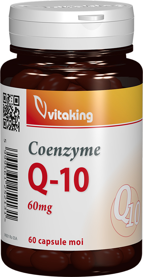 Coenzima Q10 naturala 60mg, 60 capsule, Vitaking