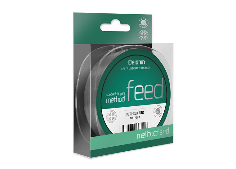 Fir Monofilament Delphin Method Feed, Gri, 5000m (Diametru fir: 0.18 mm)