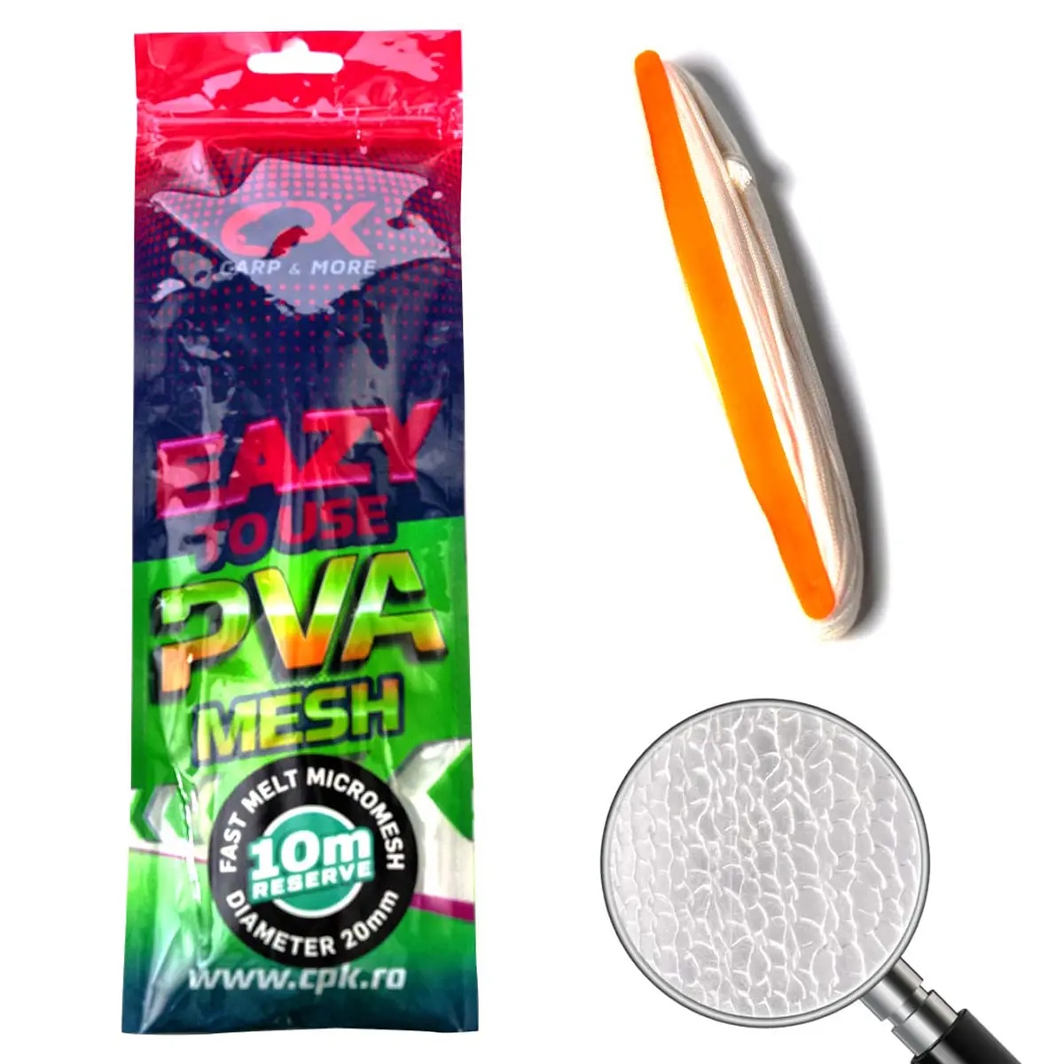 Rezerva Plasa Solubila CPK Fast Melt, 10m (Diametru: 25mm)